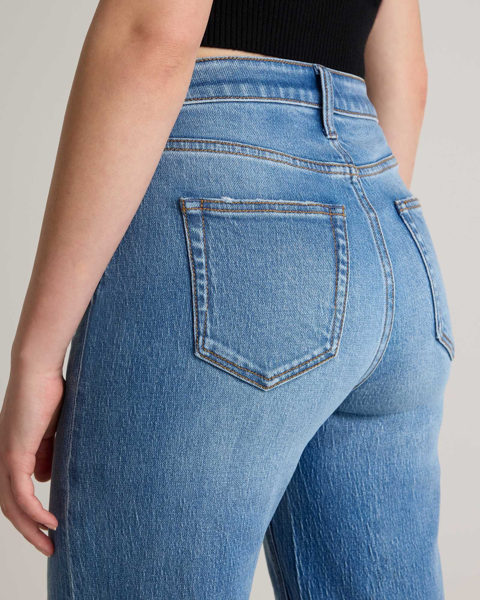 Bella Stretch Relaxed Straight Jeans - 图片 6