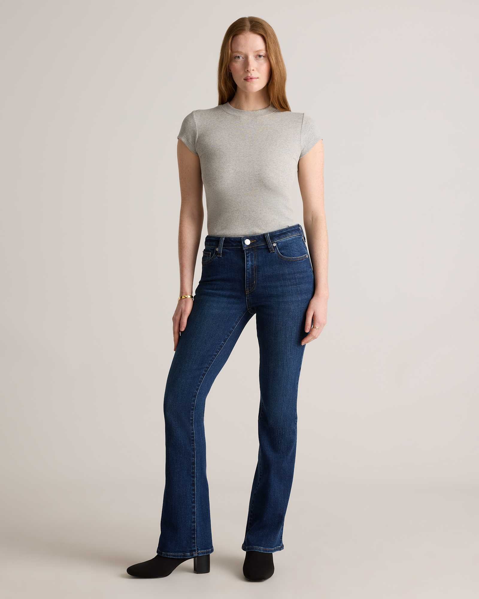 Luna Stretch Flare Jeans - 图片 3