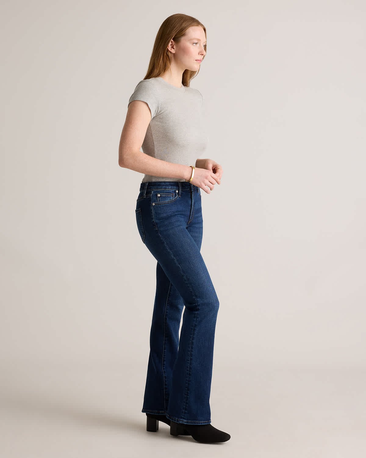 Luna Stretch Flare Jeans - 图片 5