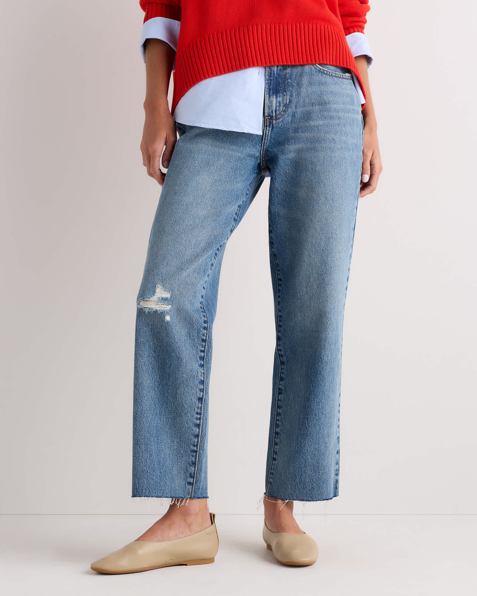 Bella Rigid Straight Jeans