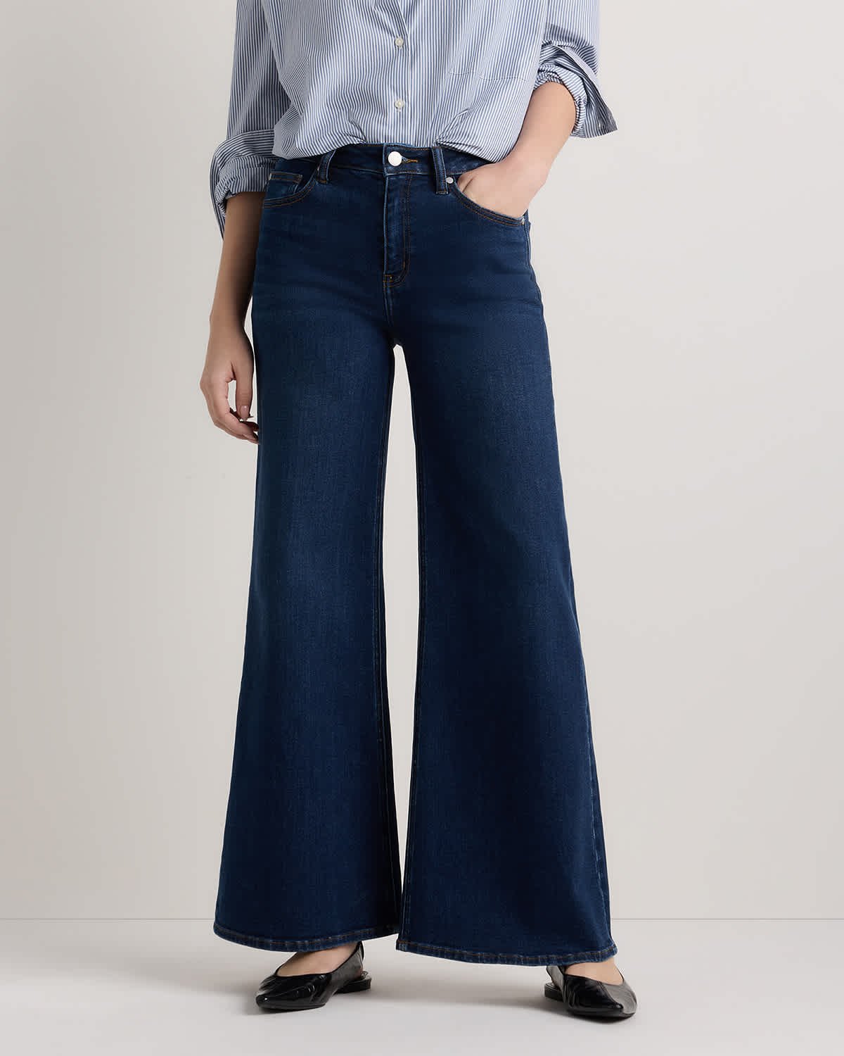 Bella Stretch Palazzo Jeans