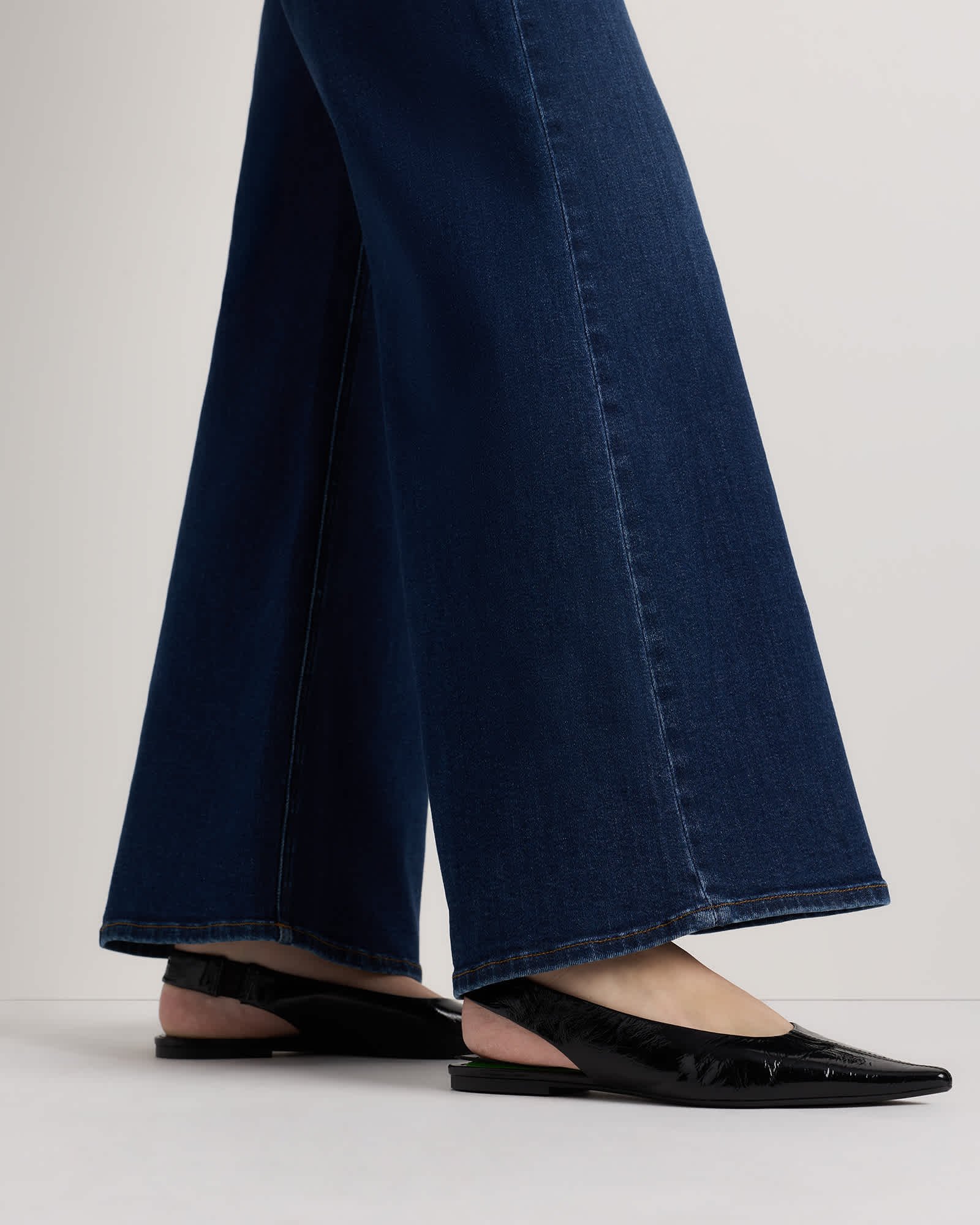 Bella Stretch Palazzo Jeans - 图片 6