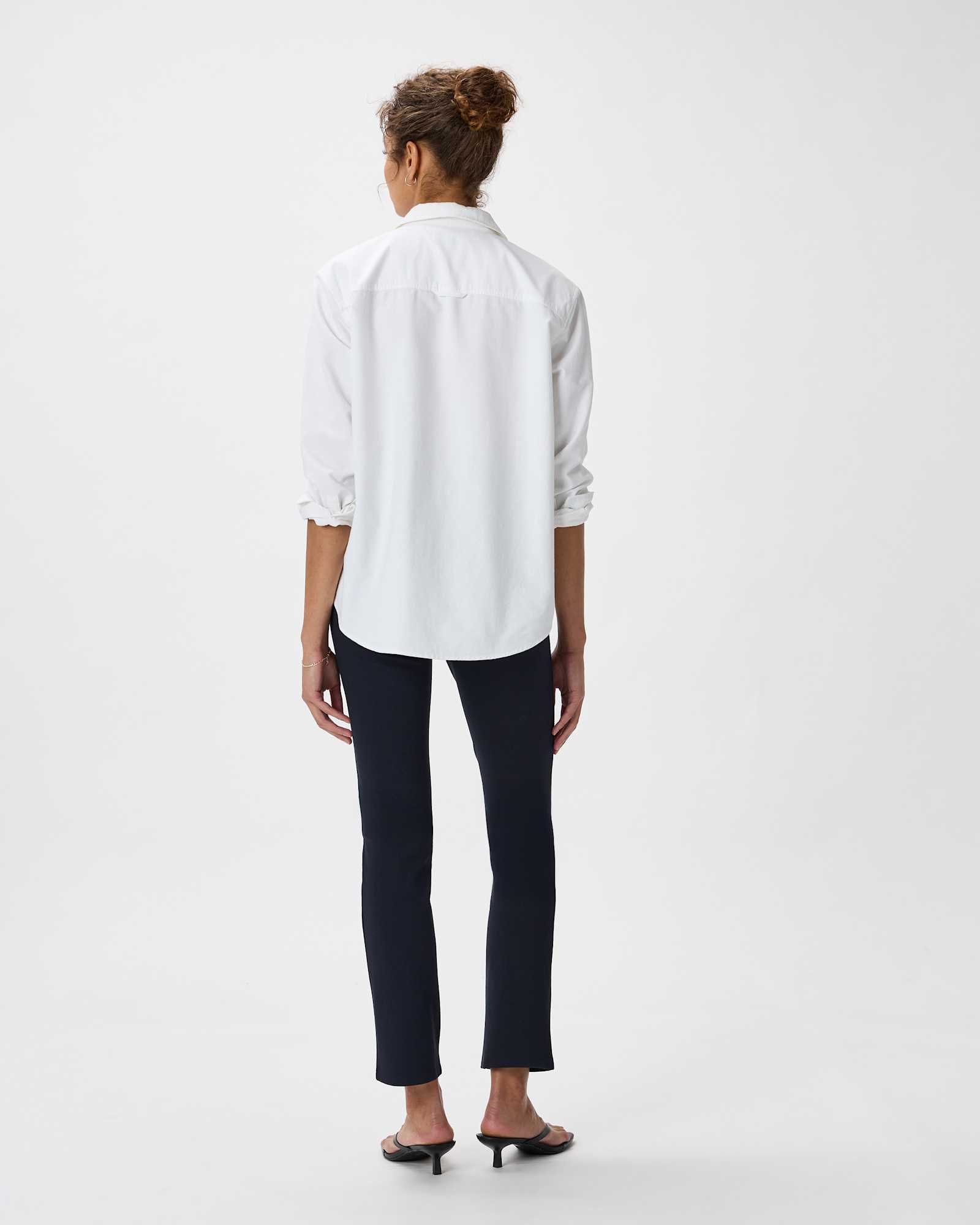 Ultra-Stretch Ponte Straight Leg Pants - Petite 26" inseam - 图片 7