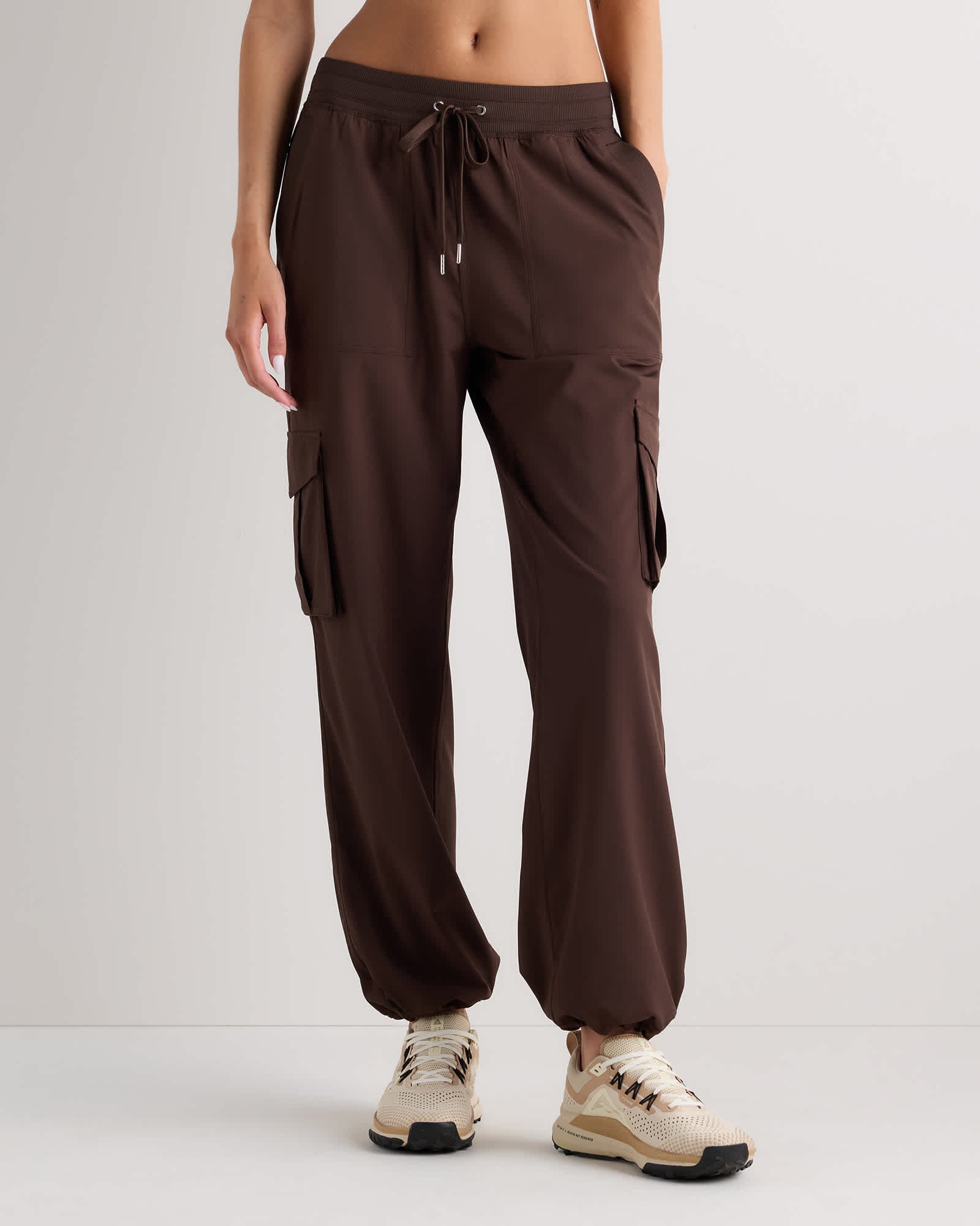 Mid-Rise Performance Tech Cargo Pants