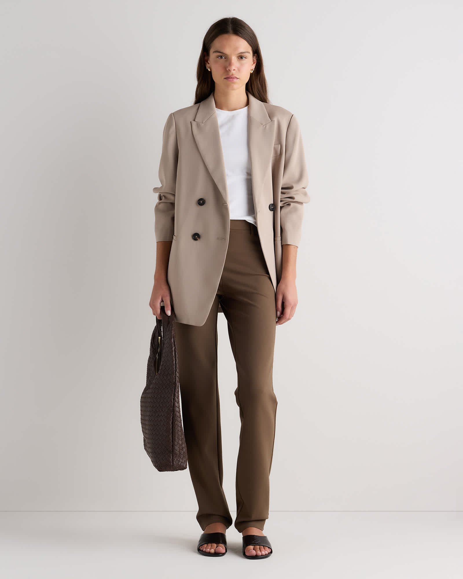 Ultra-Stretch Ponte Straight Leg Pants - Regular 30" inseam - 图片 2