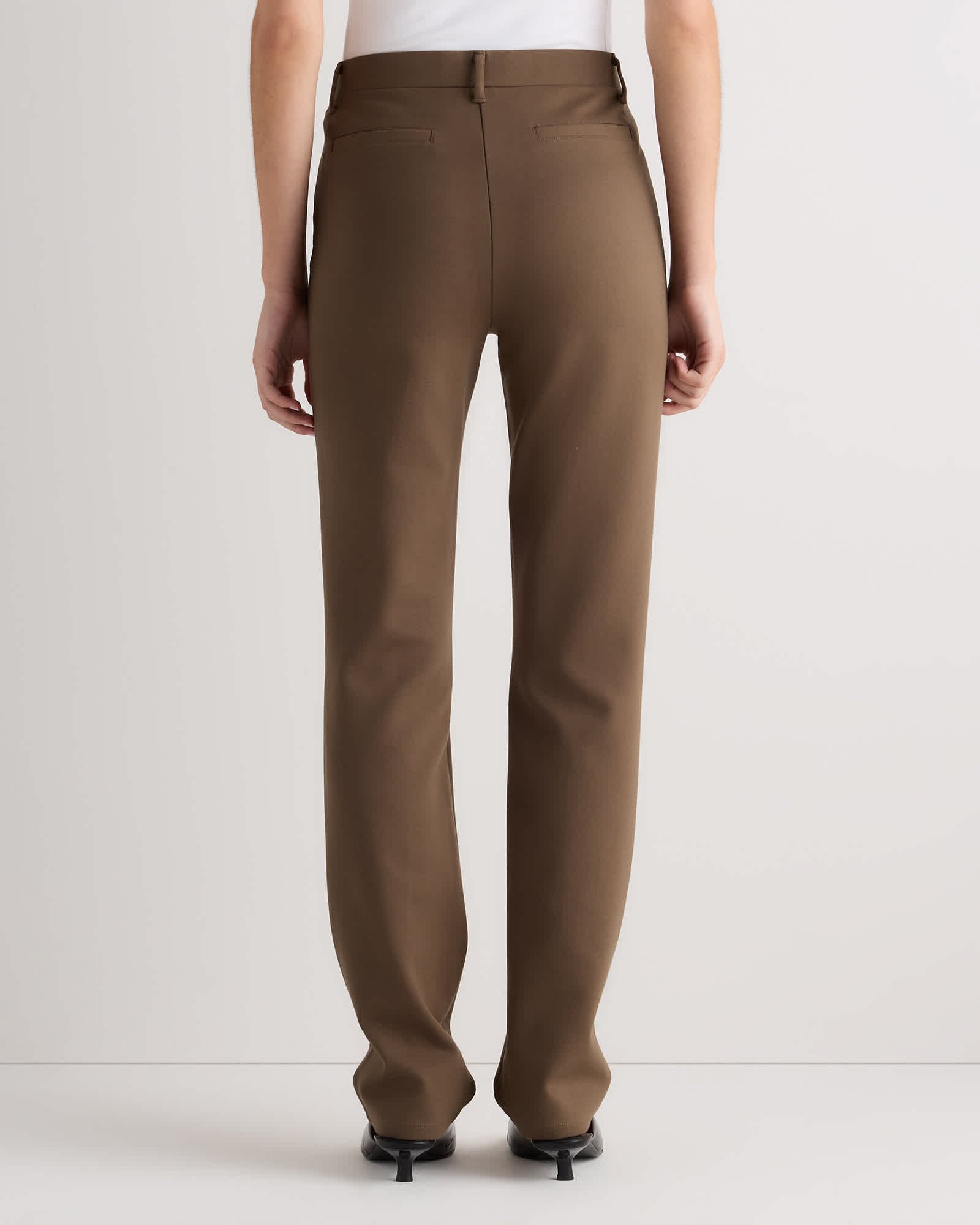 Ultra-Stretch Ponte Straight Leg Pants - Regular 30" inseam - 图片 5