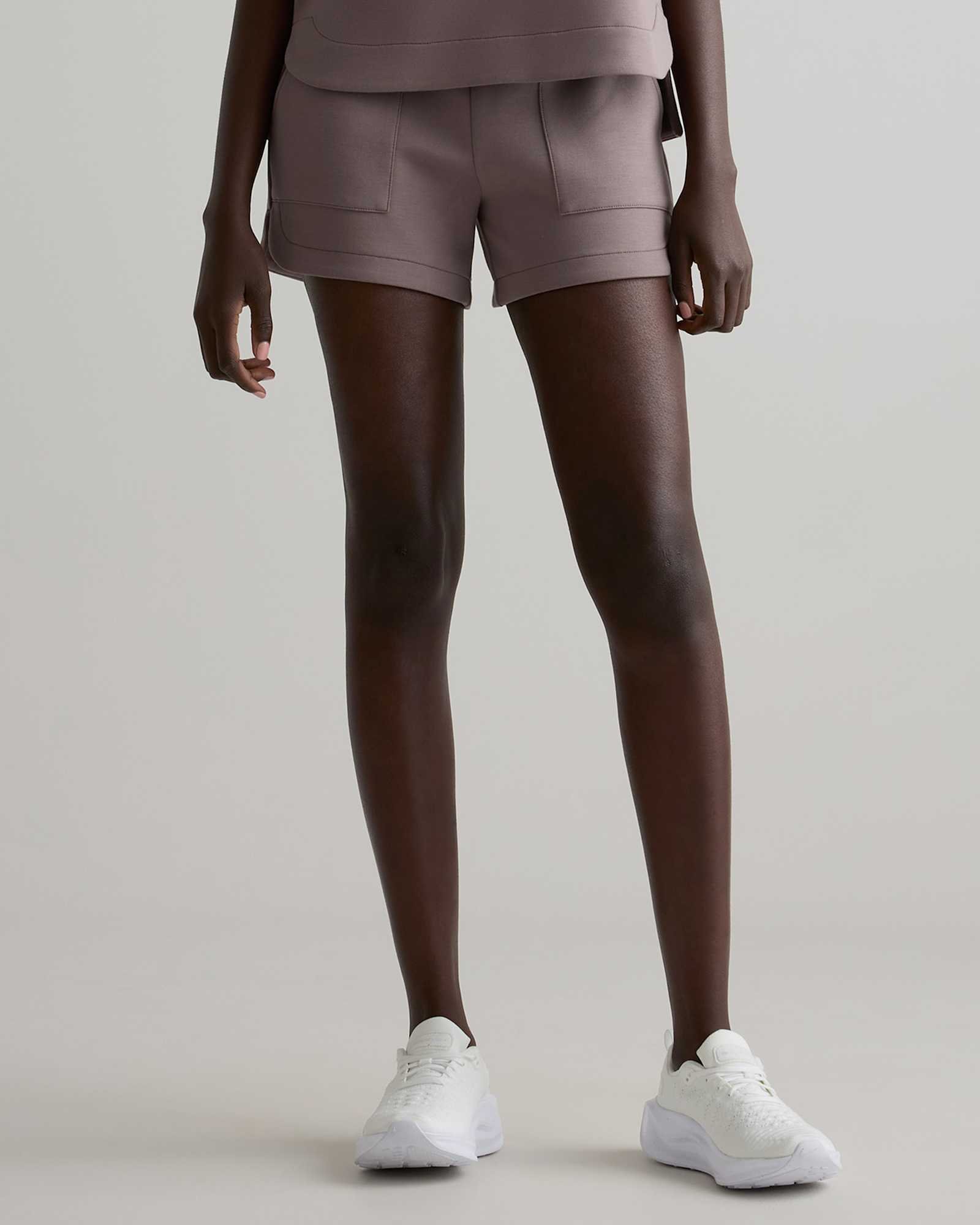 CloudComfort High-Rise Sweatshorts
