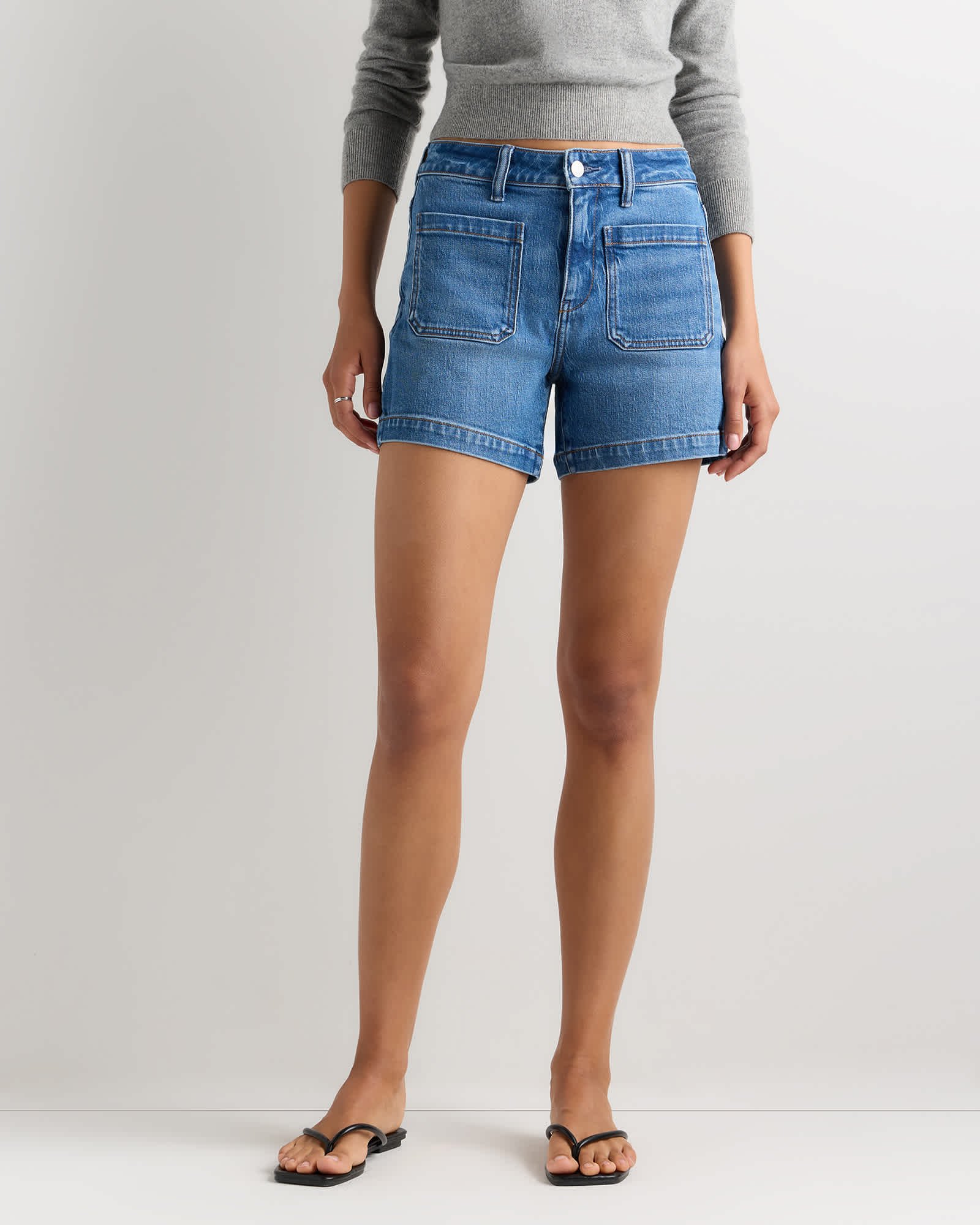 Bella Stretch Patch Pocket Shorts