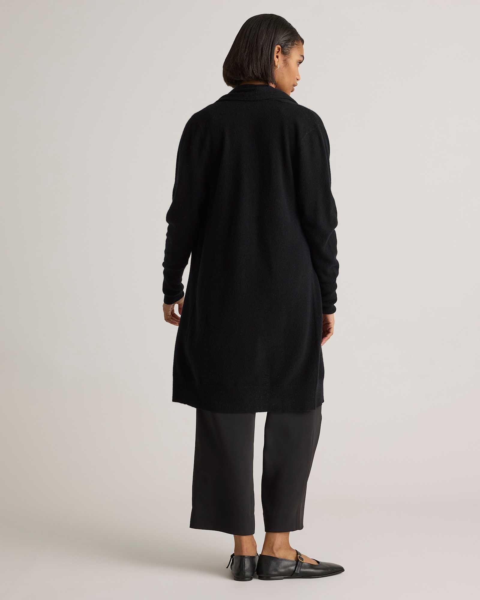 Mongolian Cashmere Duster Cardigan Sweater - 图片 6