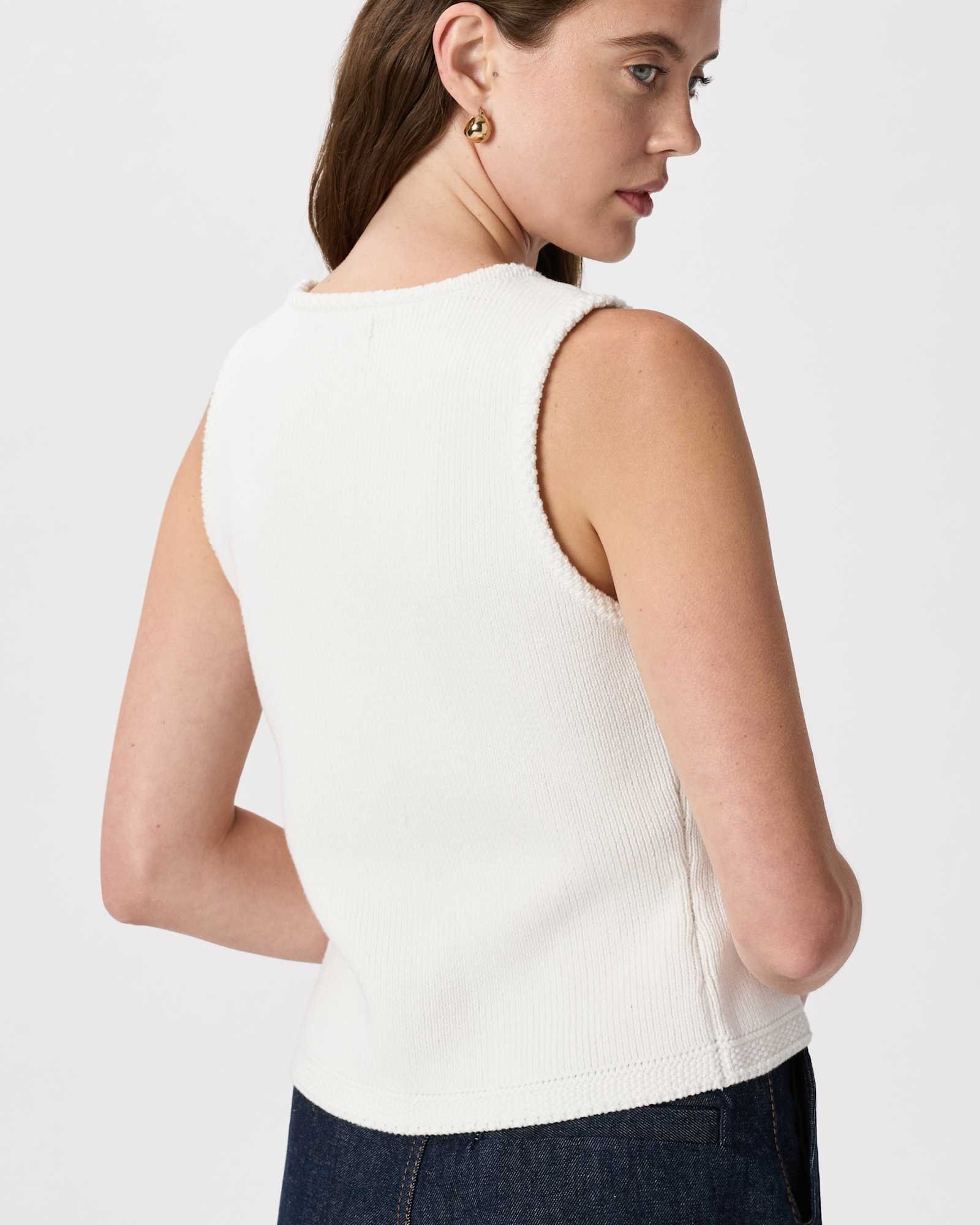 100% Organic Cotton Sweater Vest Tank - 图片 5