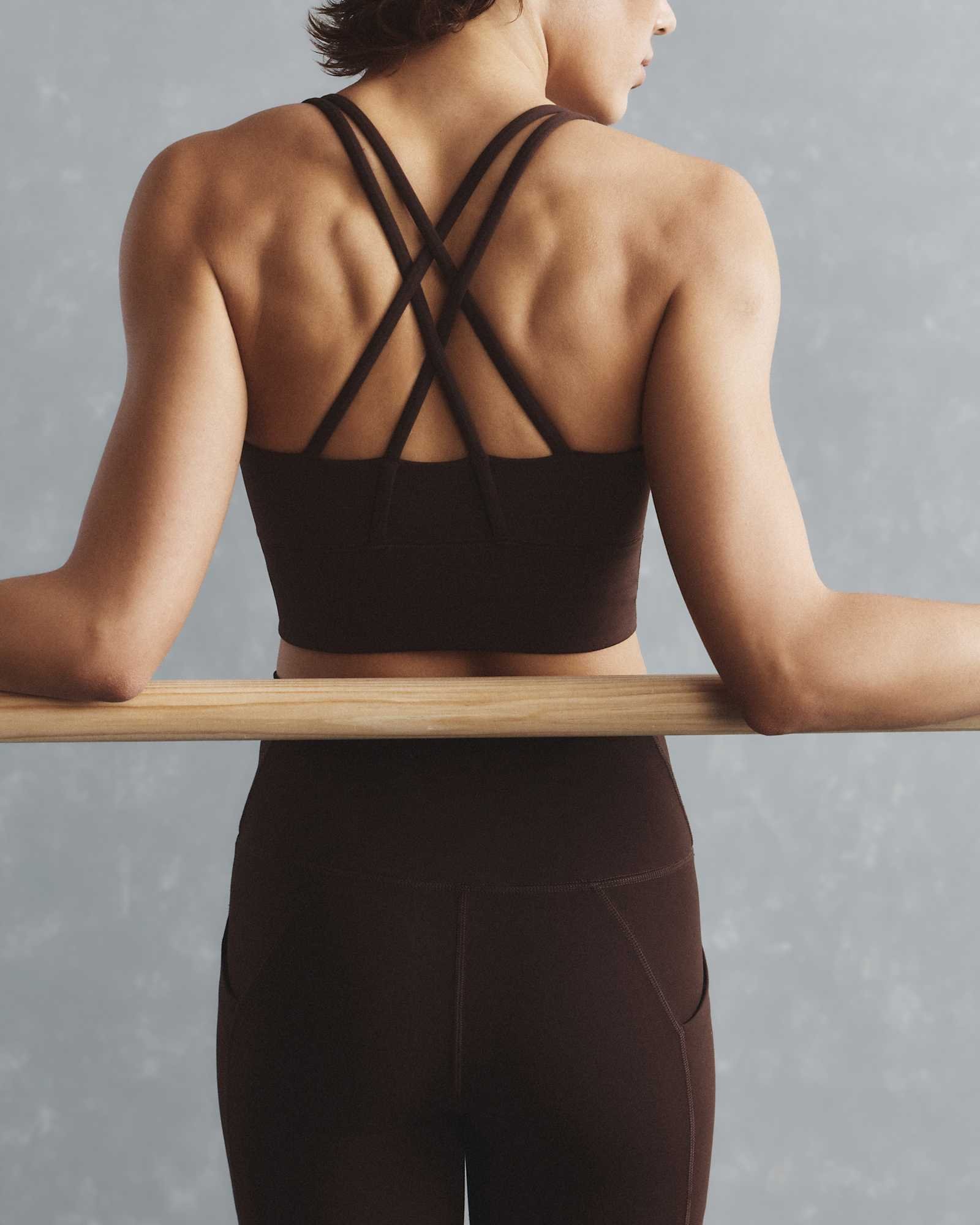 Power-Up Long Line Strappy Sports Bra - 图片 4