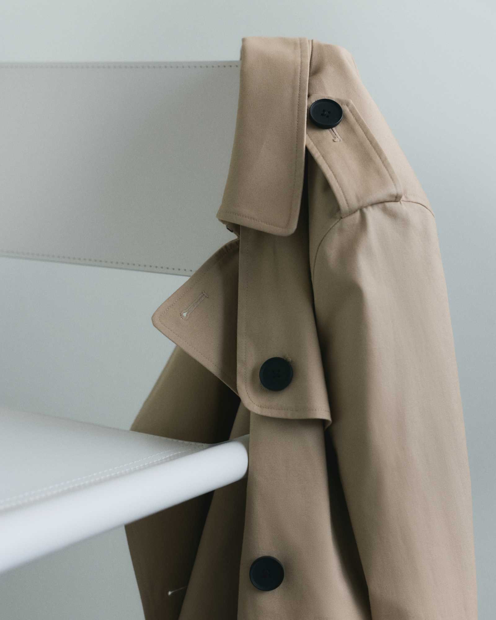 Comfort Stretch Short Trench Coat - 图片 3